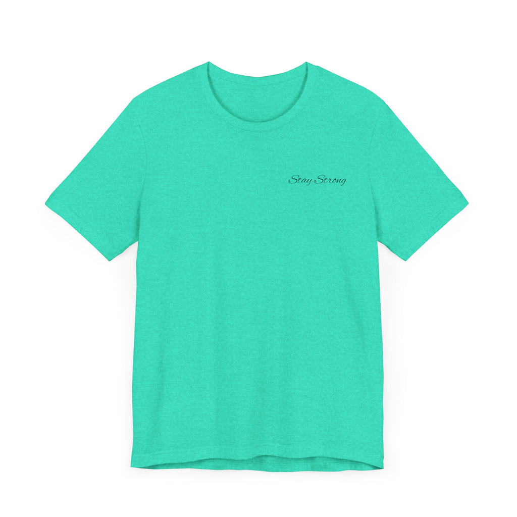 Inspirational Mountain Tee, Motivational Shirt, Faith-Based Apparel, Unisex Graphic Tee, Nature Lover Gift, Christian T-Shirt