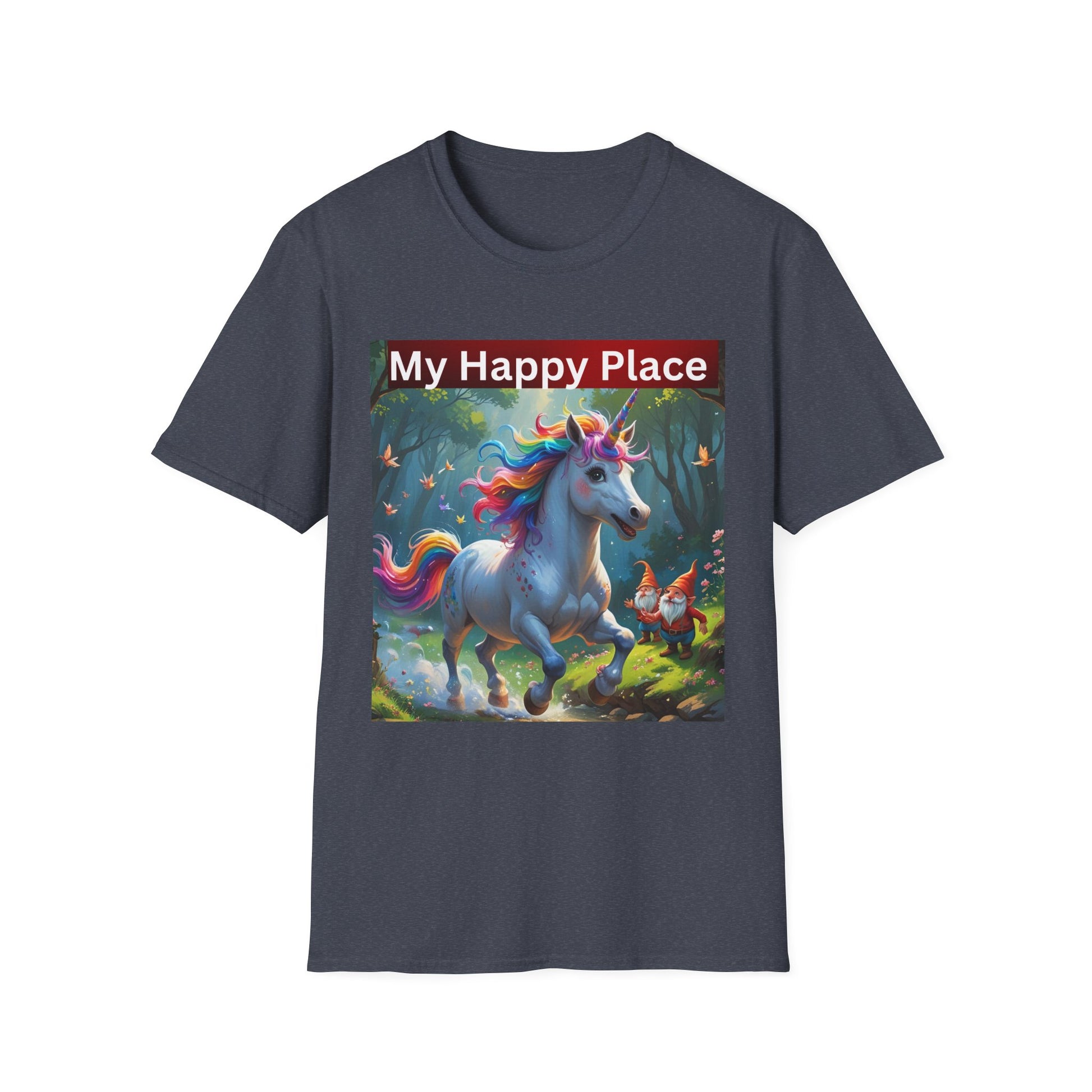 My Happy Place Unicorn T-Shirt, Cute Gift for Unicorn Lovers, Cozy Apparel for Kids & Adults, Perfect for Birthdays & Celebrations, [...]