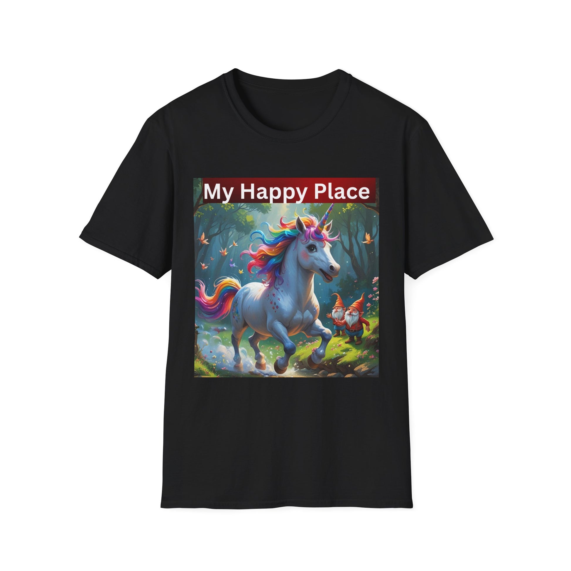 My Happy Place Unicorn T-Shirt, Cute Gift for Unicorn Lovers, Cozy Apparel for Kids & Adults, Perfect for Birthdays & Celebrations, [...]