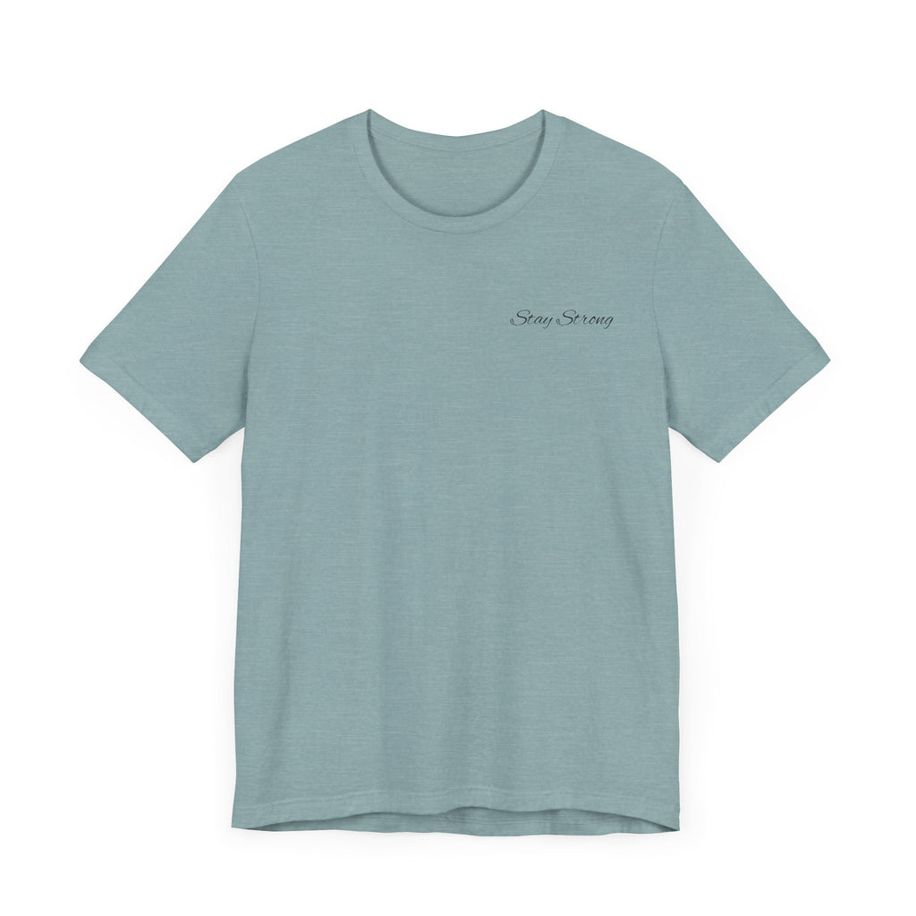 Inspirational Mountain Tee, Motivational Shirt, Faith-Based Apparel, Unisex Graphic Tee, Nature Lover Gift, Christian T-Shirt