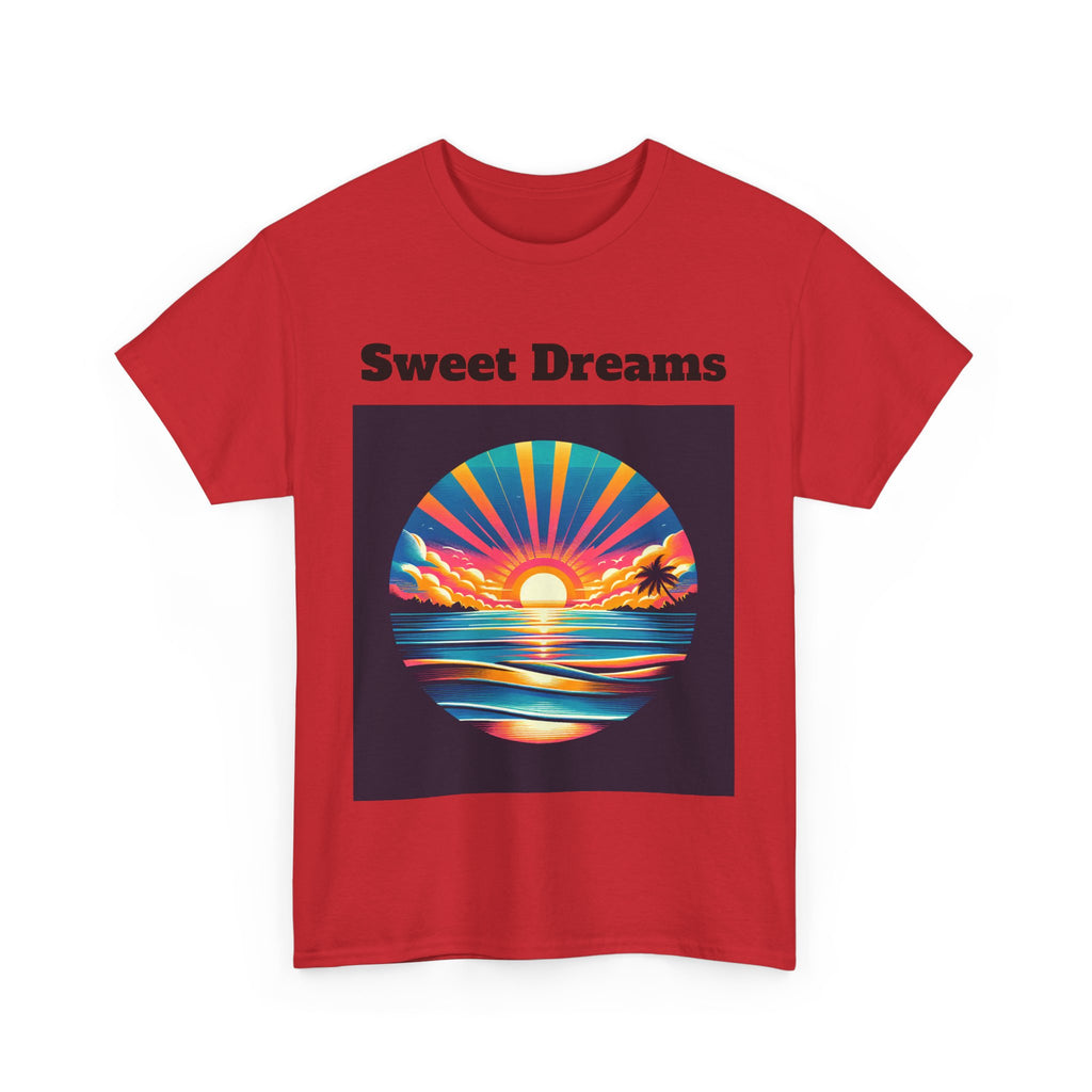 T-Shirt with Inspirational Design, Sweet Dreams Graphic Tee, Unisex Cotton Tee, Relaxed Casual Wear, Perfect Gift for Dreamers