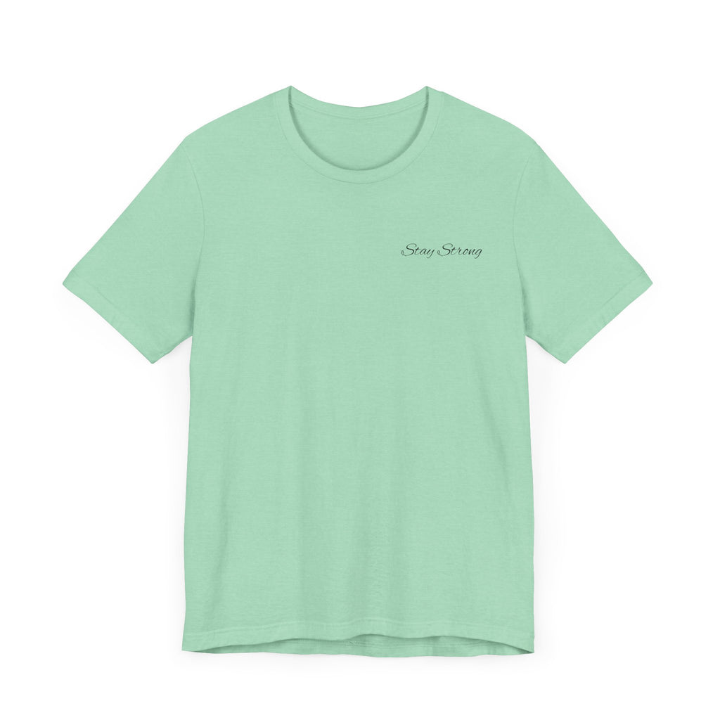 Inspirational Mountain Tee, Motivational Shirt, Faith-Based Apparel, Unisex Graphic Tee, Nature Lover Gift, Christian T-Shirt