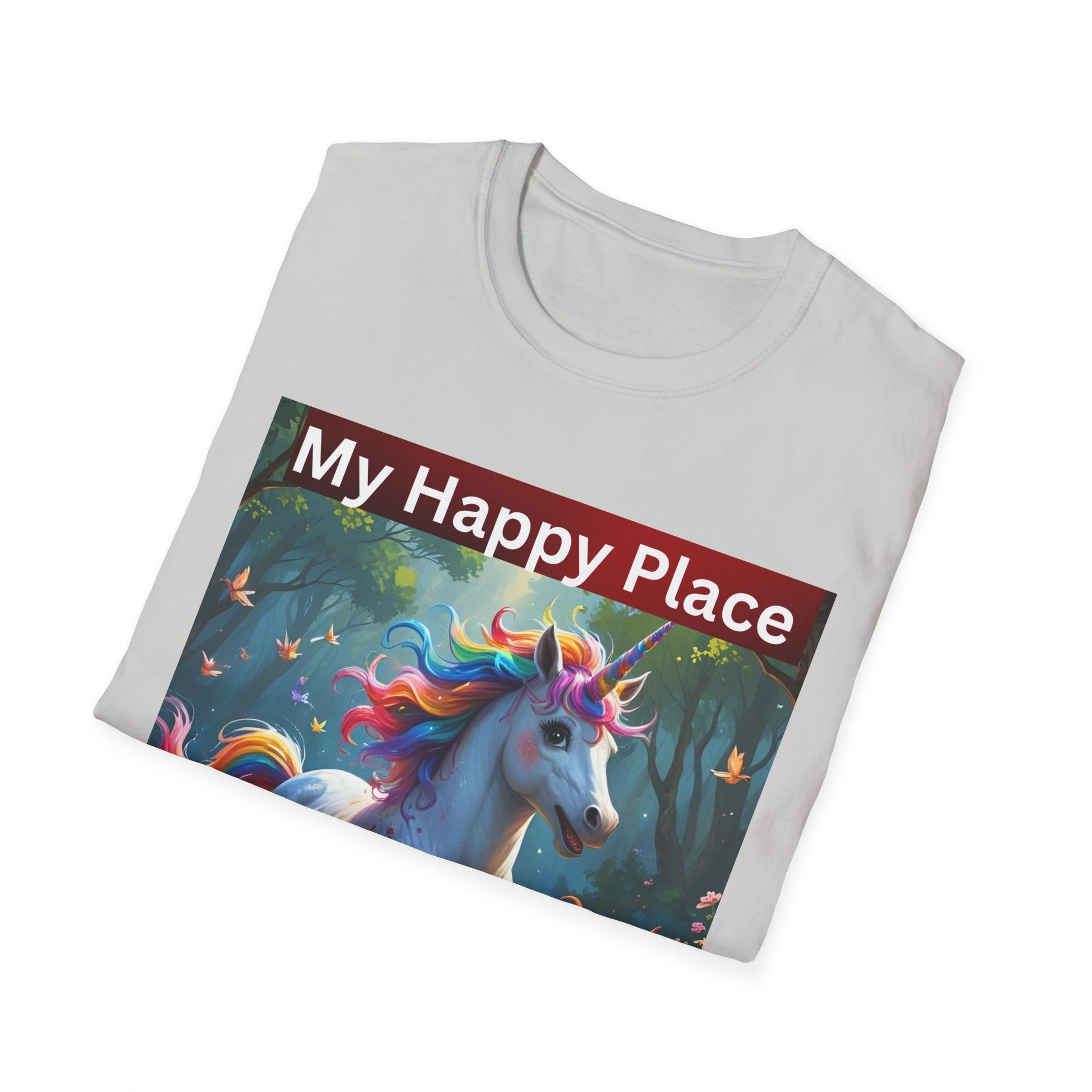 My Happy Place Unicorn T-Shirt, Cute Gift for Unicorn Lovers, Cozy Apparel for Kids & Adults, Perfect for Birthdays & Celebrations, [...]