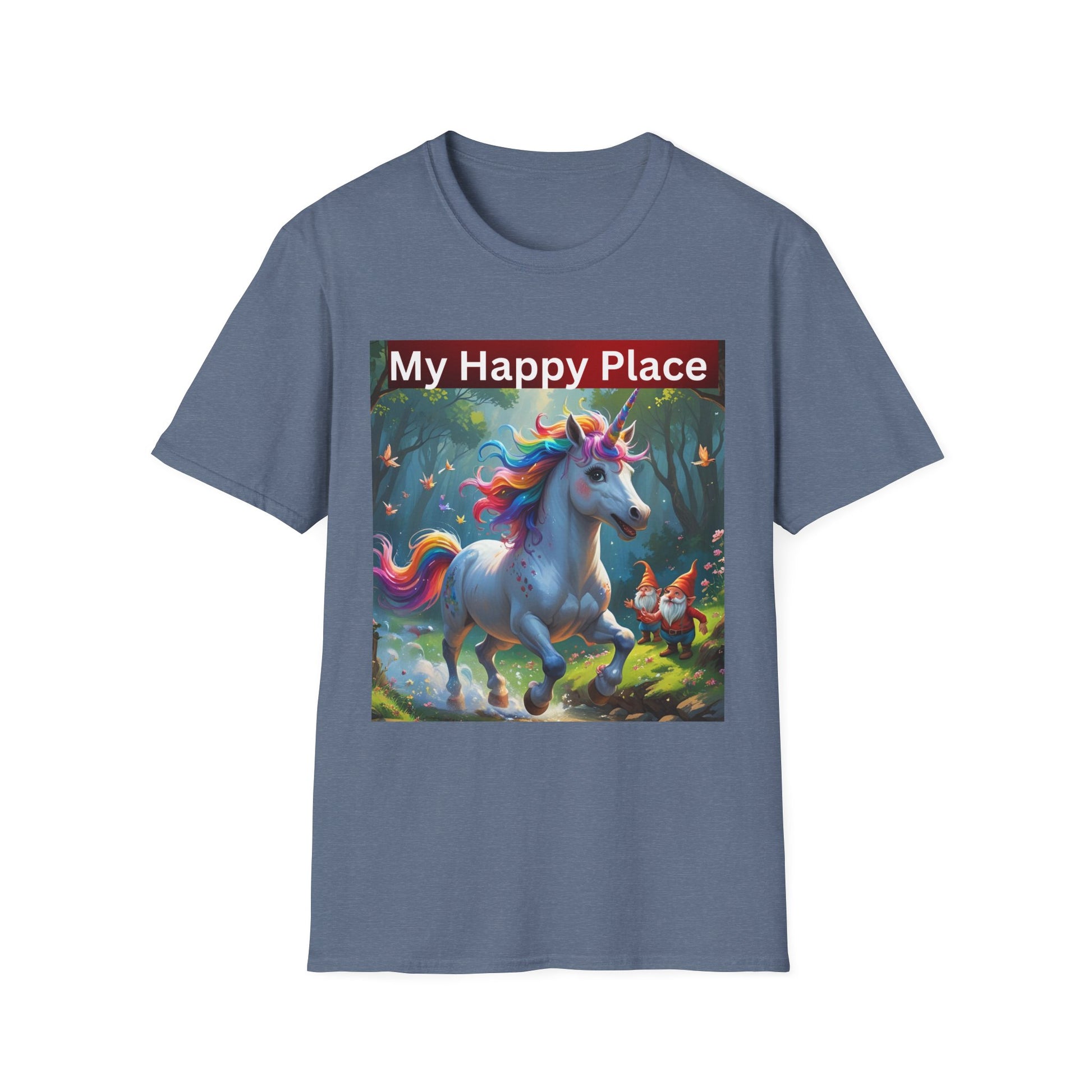 My Happy Place Unicorn T-Shirt, Cute Gift for Unicorn Lovers, Cozy Apparel for Kids & Adults, Perfect for Birthdays & Celebrations, [...]