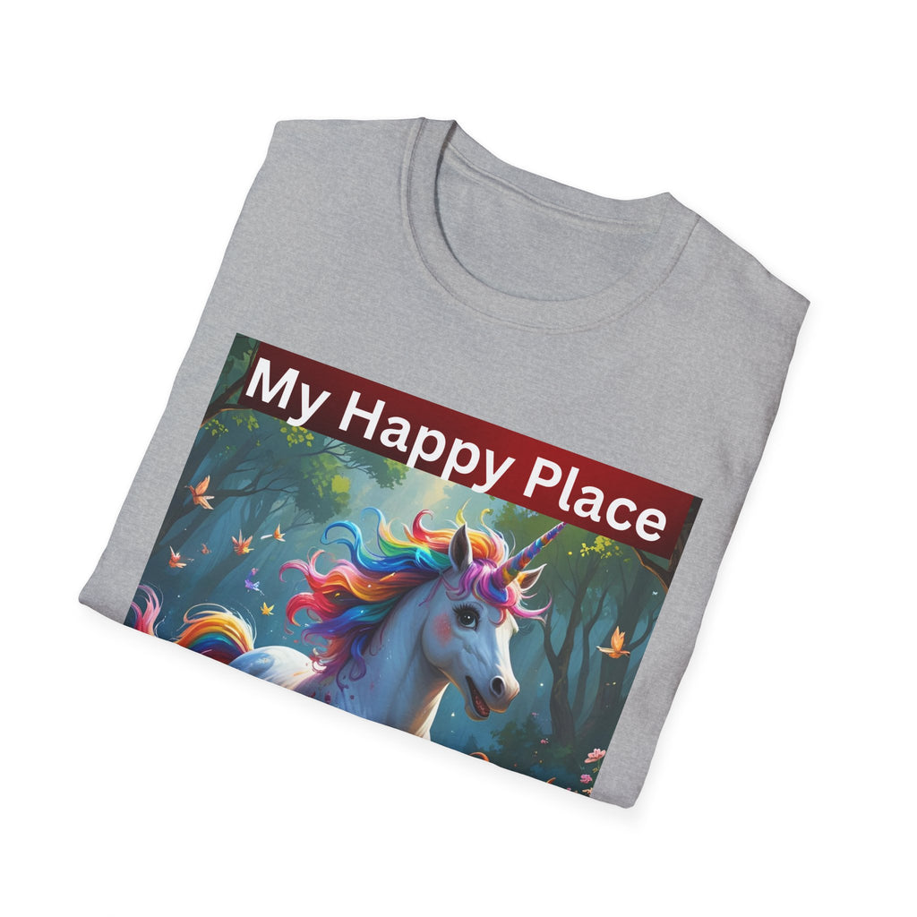 My Happy Place Unicorn T-Shirt, Cute Gift for Unicorn Lovers, Cozy Apparel for Kids & Adults, Perfect for Birthdays & Celebrations, [...]