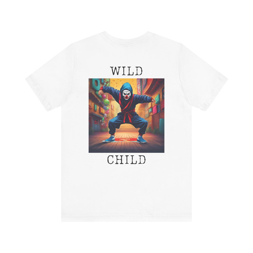Wild Child Graphic Tee | Unisex Jersey T-Shirt, Fun Apparel, Gifts for Teens, Unique Streetwear, Halloween Costume, Festival Outfit