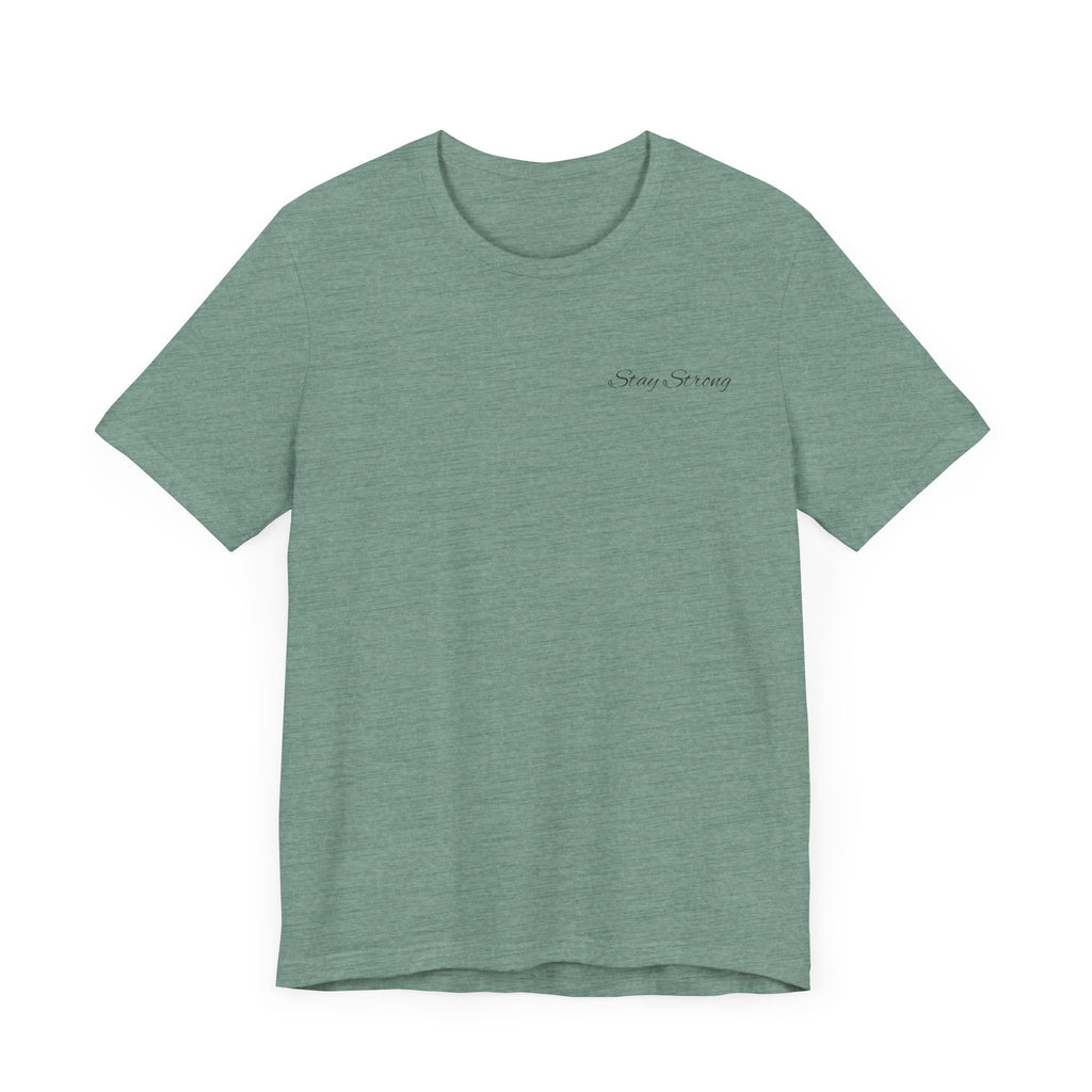 Inspirational Mountain Tee, Motivational Shirt, Faith-Based Apparel, Unisex Graphic Tee, Nature Lover Gift, Christian T-Shirt