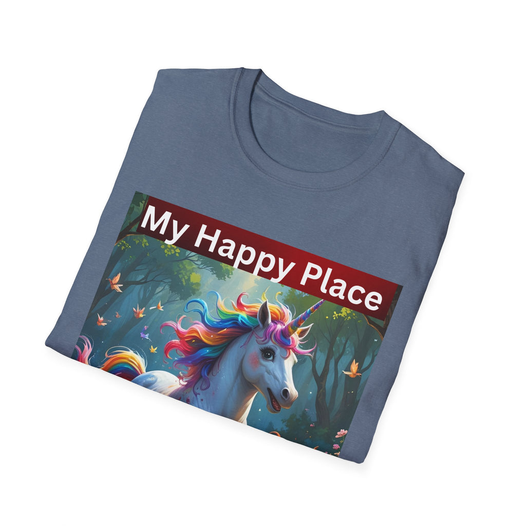 My Happy Place Unicorn T-Shirt, Cute Gift for Unicorn Lovers, Cozy Apparel for Kids & Adults, Perfect for Birthdays & Celebrations, [...]