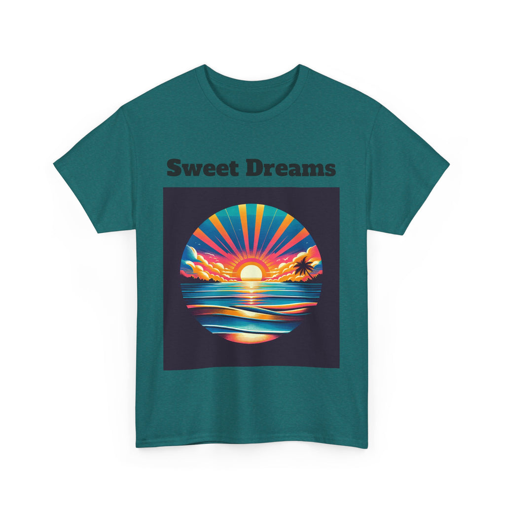 T-Shirt with Inspirational Design, Sweet Dreams Graphic Tee, Unisex Cotton Tee, Relaxed Casual Wear, Perfect Gift for Dreamers
